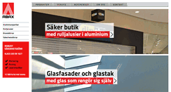 Desktop Screenshot of abax.se