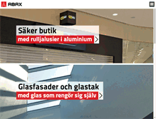 Tablet Screenshot of abax.se